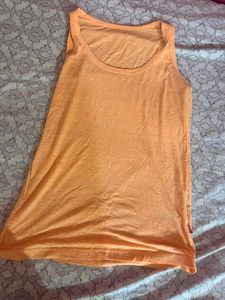 Orange Tank Top