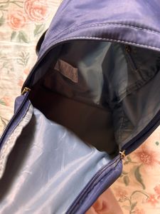 miniso Stylish Navy Blue Backpack