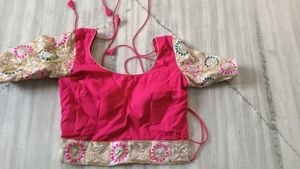 Embroidered Pink Lehenga Skirt