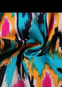 Ikat print shirt and shorts Co-ord Set(new with ta