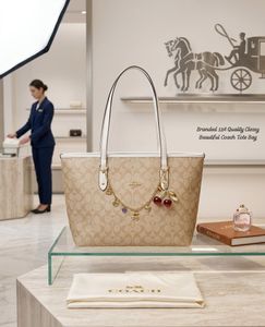 Coach Cherry Collection Tote Bag