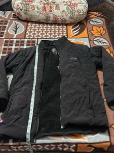 Men's Black Quilted Jacket