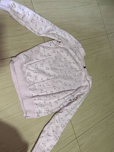 Pink Bunny Print Sweatshirt