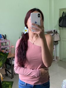 one shoulder top