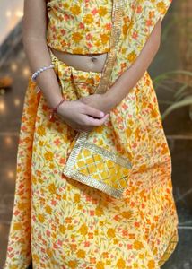Floral Lehenga Choli Set
