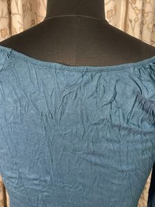 H&amp;M Teal Tunic Top