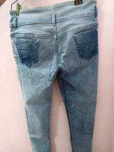 Embellished Denim Jeans