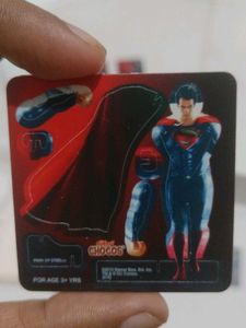 Set of 3 Superman Chocos Buildup Card