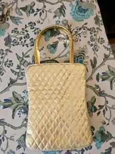 Sparkling Gold Clutch Bag