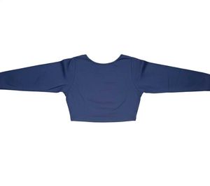 Shein Fitted Full Sleeve Open Back Tie-Up Ribbed
