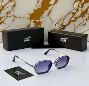 Mont Blanc Octagonal Sunglasses