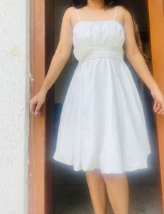 Beautiful Princess  White Dress