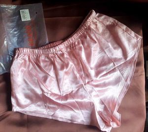 Satin Pink Urbanic Shorts