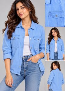 Joe fresh lavender  Denim jacket
