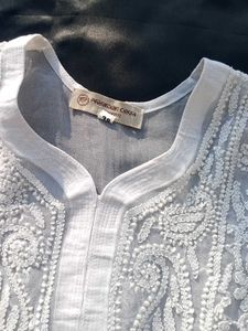 Brand New(PARAMOUNT CHIKAN) White Chikankari Kurta