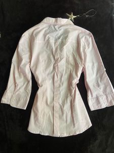 y2k pink shirt