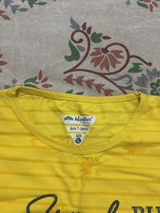 Yellow Casual Top for Girls|Women