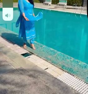 blue suit