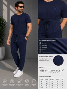 Philipp Plein Homme Black Tracksuit Set