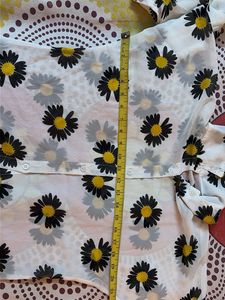 Floral Print Longline Shirt