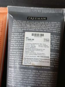 Freeman Face Masks - Set of 4