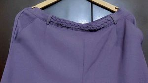 Lavender Wide Leg Trouser For 32 Waist