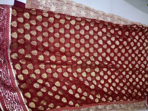 Saree With Blouse Size 32"