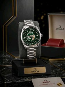OMEGA Seamaster Worldtimer green Dial  Watch