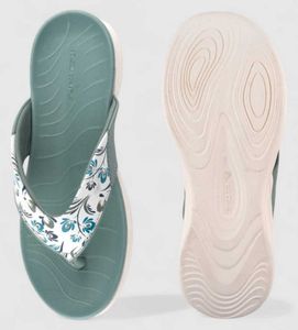Red tape Floral Flip-Flops for Women