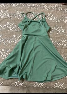 green frock
