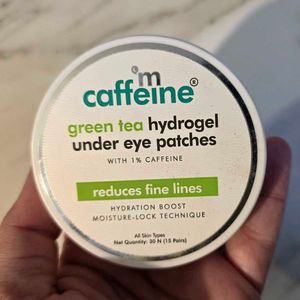 The mCaffeine Green Tea Hydrogel Under Eye Patches