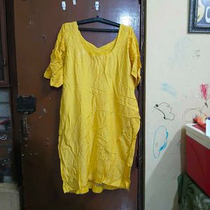Elegant Yellow Kurta Set with Dupatta