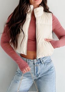 White puffer jacket