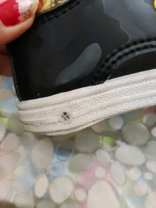 Black Shoes For Baby Unisex