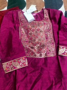 New Embellished Kurta Set