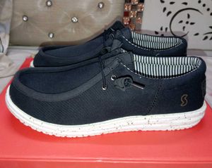 Solethreads men amigo black canvas low top