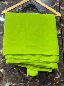 Green New Sari