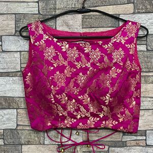 Stunning Brocade Blouse