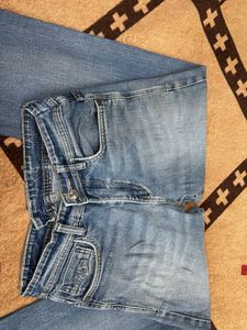 Light Wash Denim Jeans