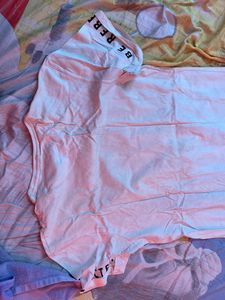 Oversized white t-shirt. company- LIFE(bought from Westside) size- L