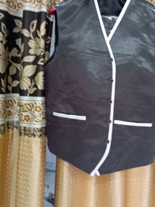 Men's Grey Shiny Blazer
