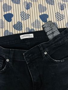 Zara Woman Black Denim Jeans