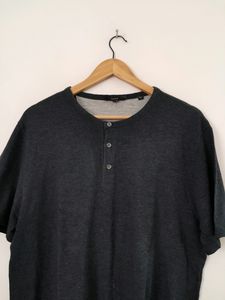 Navy Blue Casual T-Shirt (Men's)