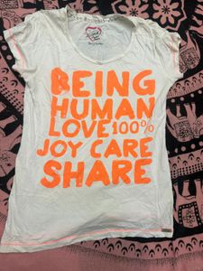 White Graphic T-Shirt