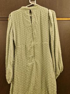 Sale! Green Ruffle Dress