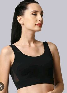 Black Sports Bra