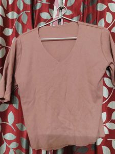 women's trendy v neck crop top