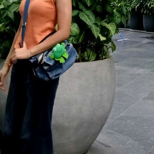 Y2k Denim Crossbody Bag