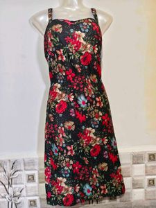 🔥 BUY 1, GET 1 FREE 🔥Black Floral Dress