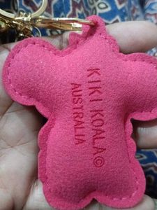 Cute Rhinestone Koala Keychain